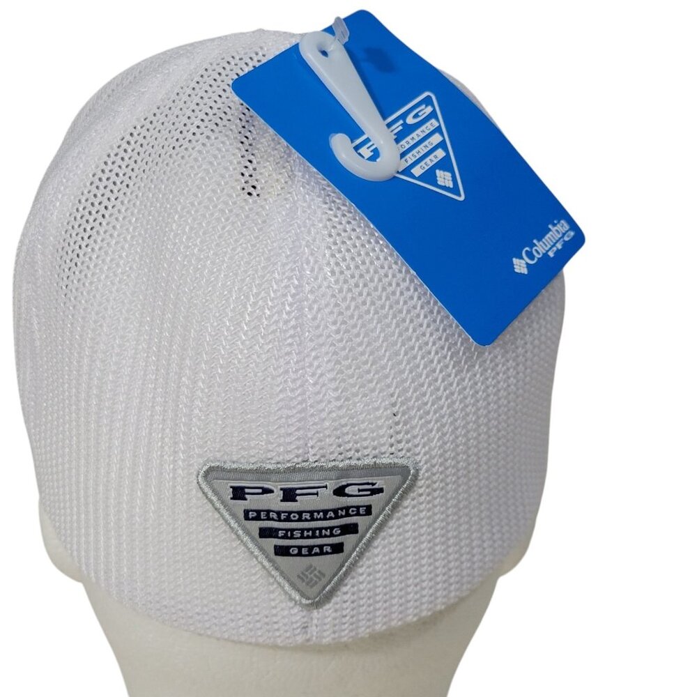 Columbia PFG Hooks Fitted Hat Size L/XL Mesh Back Stretch FlexFit Cap High Crown - Picture 4 of 14